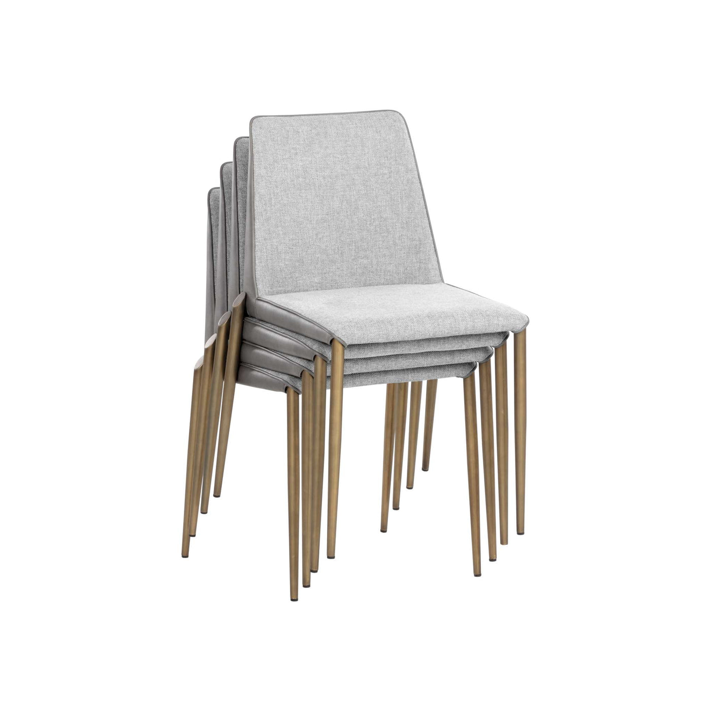 Renee Stackable Dining Chair (Sef Of 2)