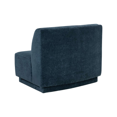 JACLYN MODULAR - ARMLESS CHAIR - DANNY DUSTY BLUE