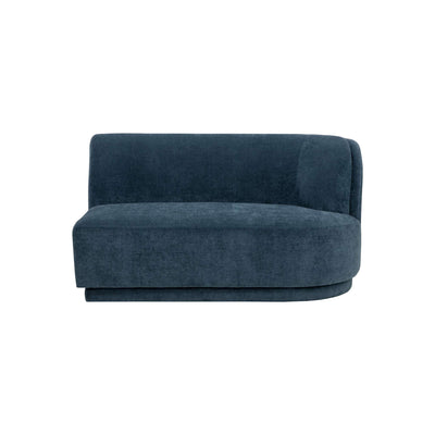 JACLYN MODULAR - RIGHT ARMCHAIR - DANNY DUSTY BLUE