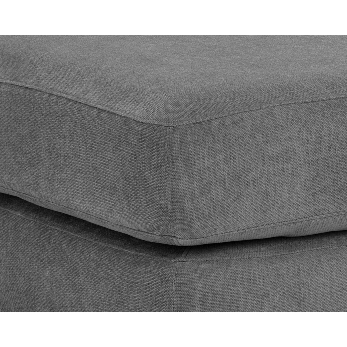 HARMONY MODULAR - OTTOMAN - DANNY DARK GREY