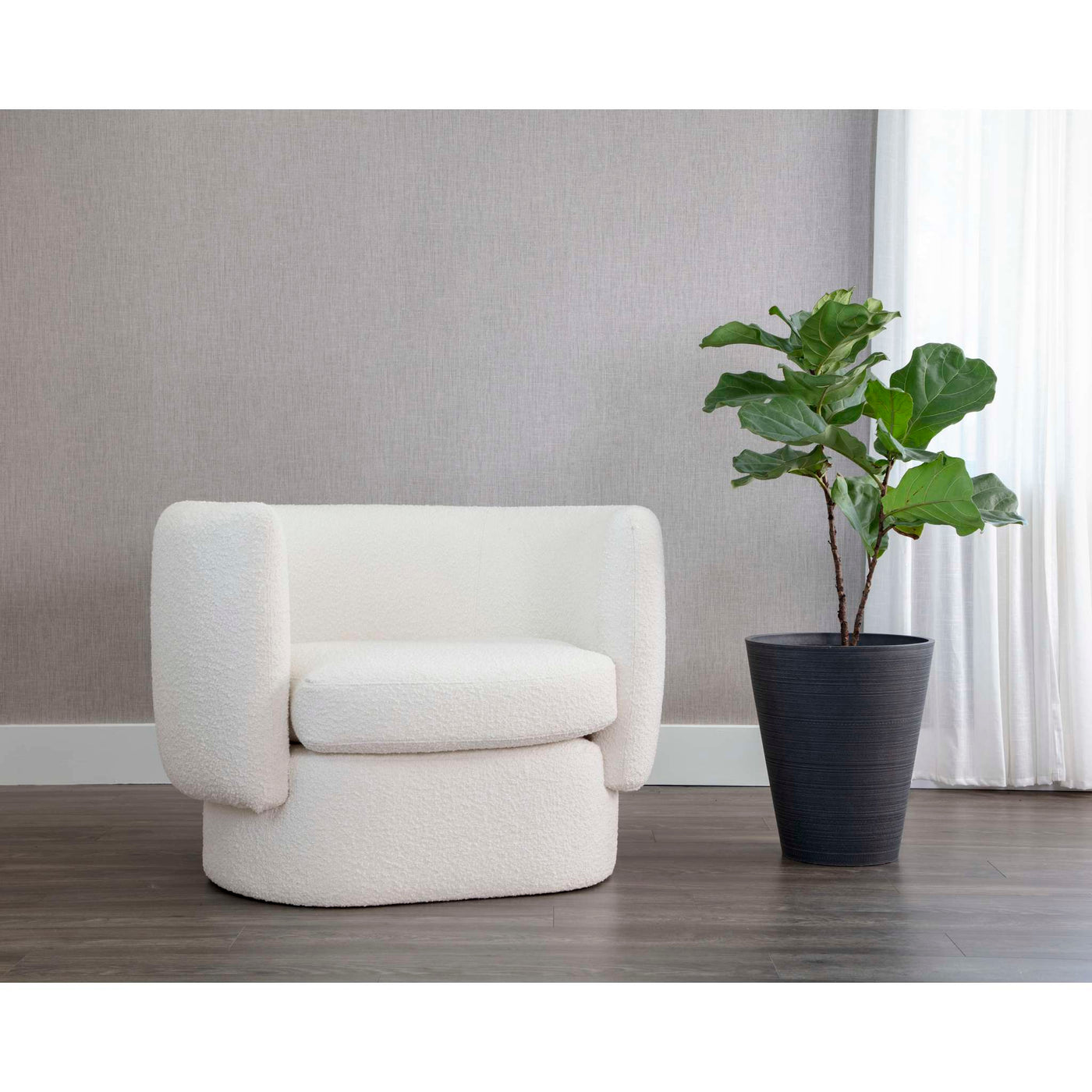 Valence Armchair - Maya White