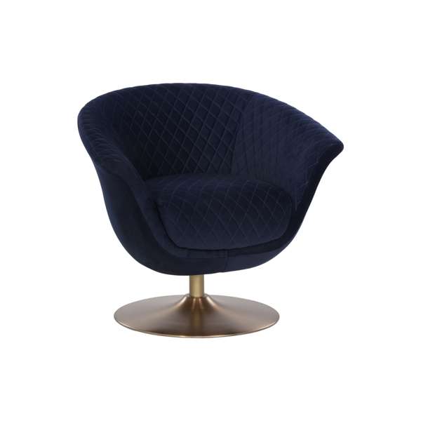 CARINE SWIVEL LOUNGE CHAIR