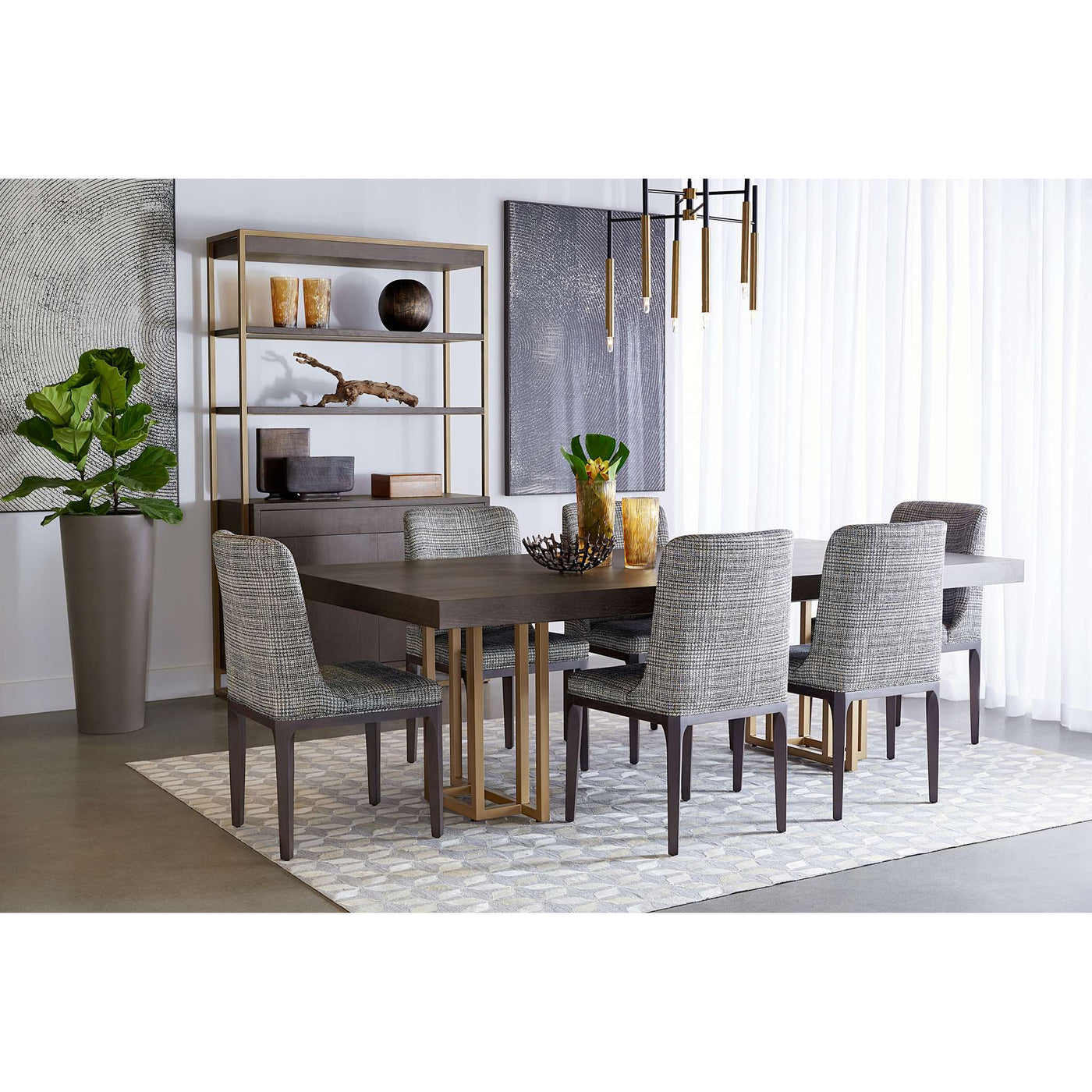 BALDESSARA DINING TABLE - 94.5"