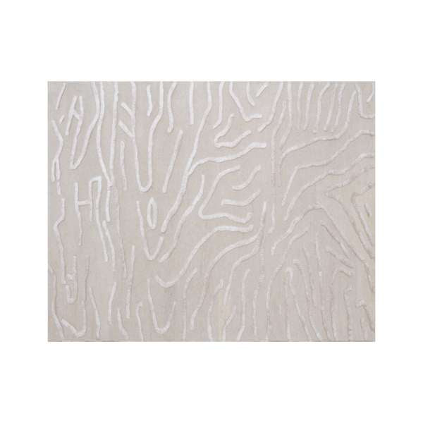 KENYA HAND-TUFTED RUG - BEIGE - 8' X 10'