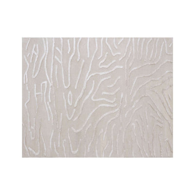 KENYA HAND-TUFTED RUG - BEIGE - 8' X 10'