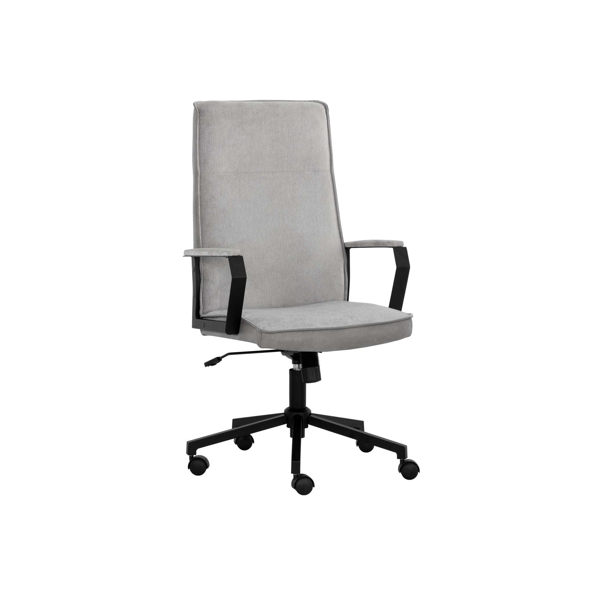 Swanson Office Chair - Polo Club Stone / Bravo Metal