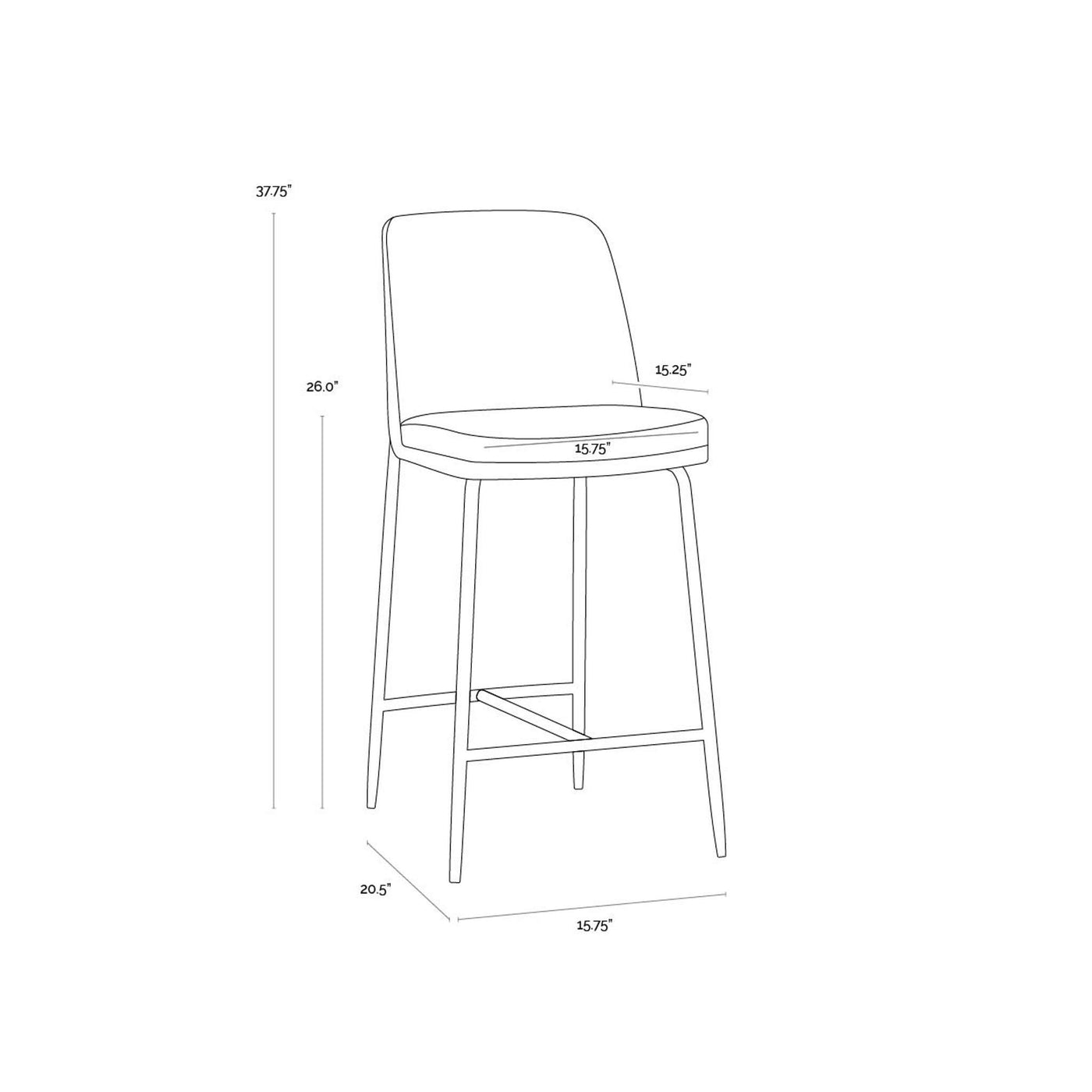 Zeke Counter Stool