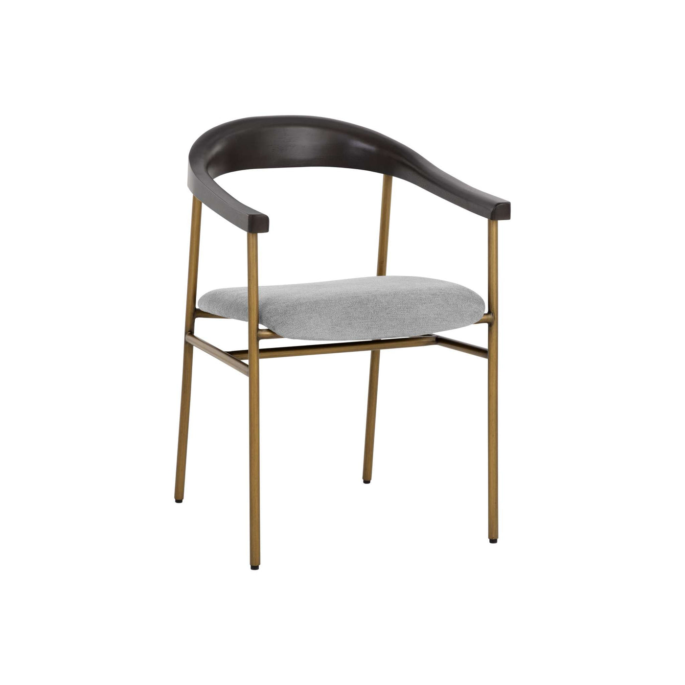 GIORGIO DINING ARMCHAIR - POLO CLUB STONE