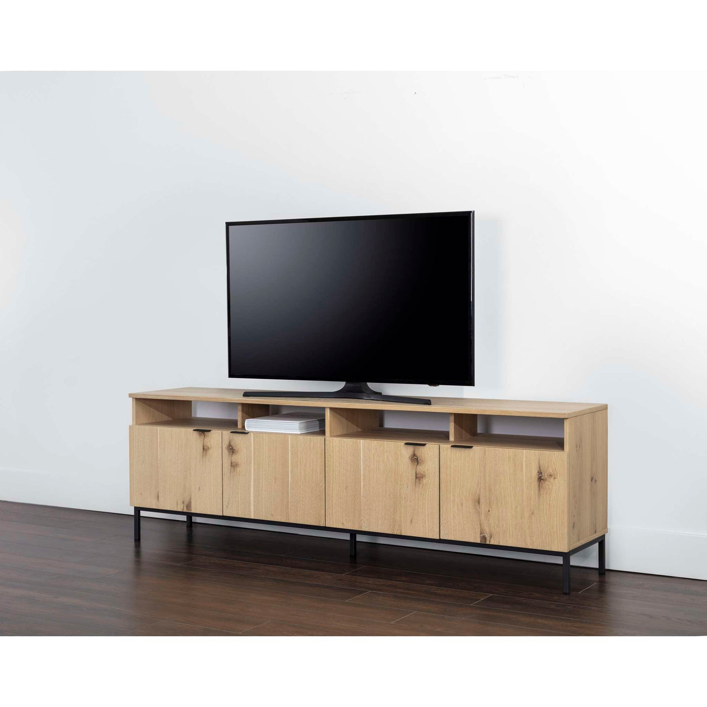 AMBROSE MODULAR MEDIA CONSOLE AND CABINET