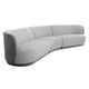 JACLYN MODULAR - SECTIONAL- EGYPT LIGHT GREY / DANNY MEDIUM GREY