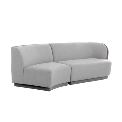 Jaclyn Modular - Sectional - Egypt Light Grey/Danny Medium Grey