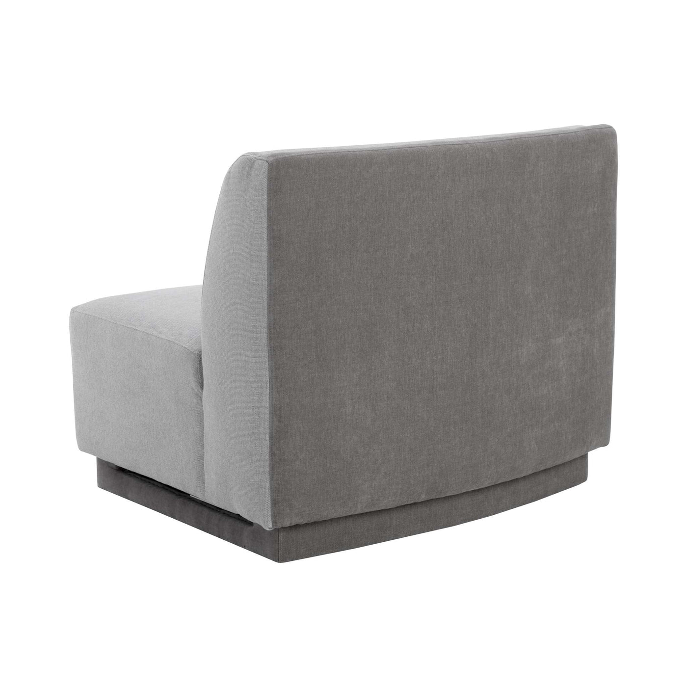 Jaclyn Modular - Armless Chair - Egypt Light Grey / Danny Medium Grey