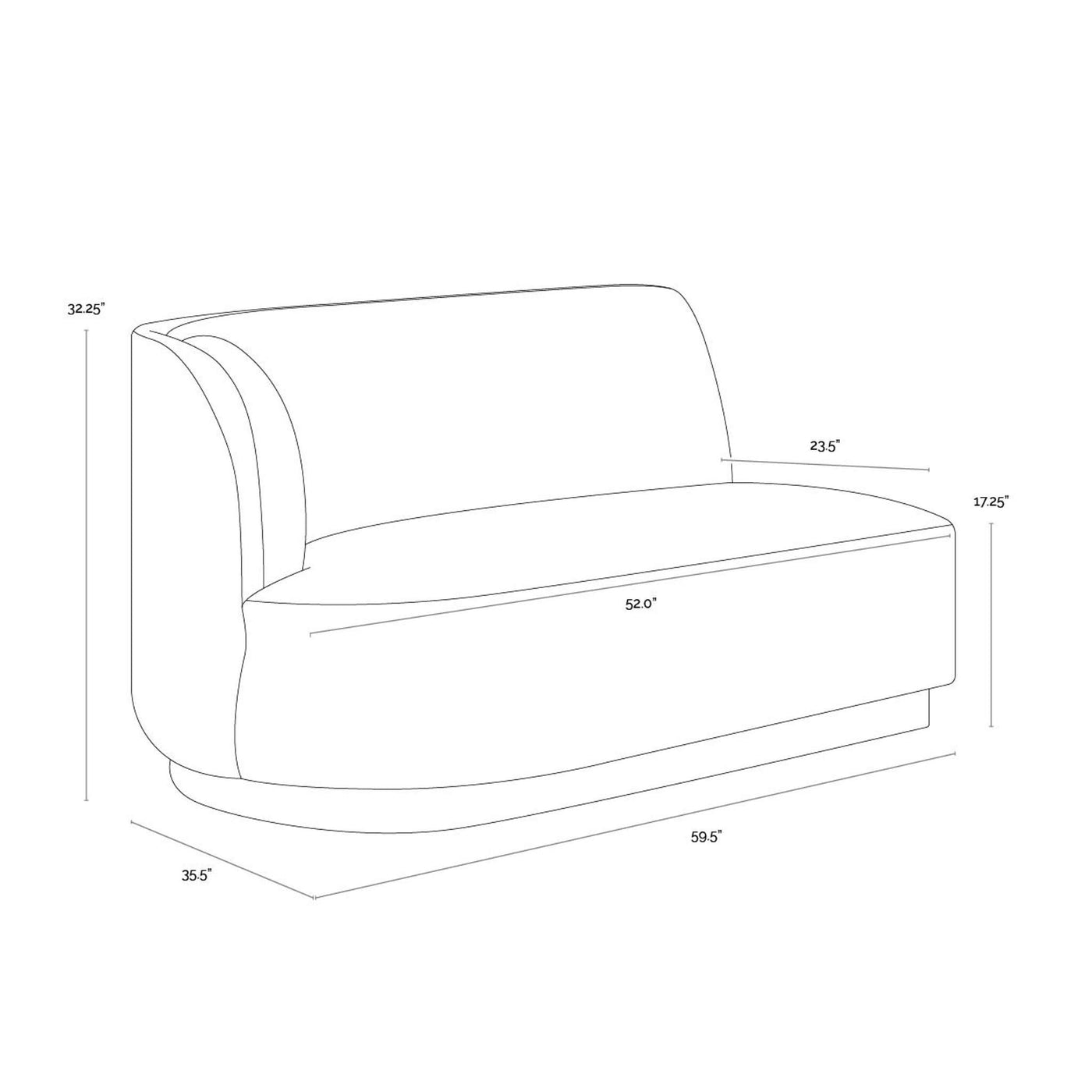 Jaclyn Modular - Sectional - Egypt Light Grey/Danny Medium Grey