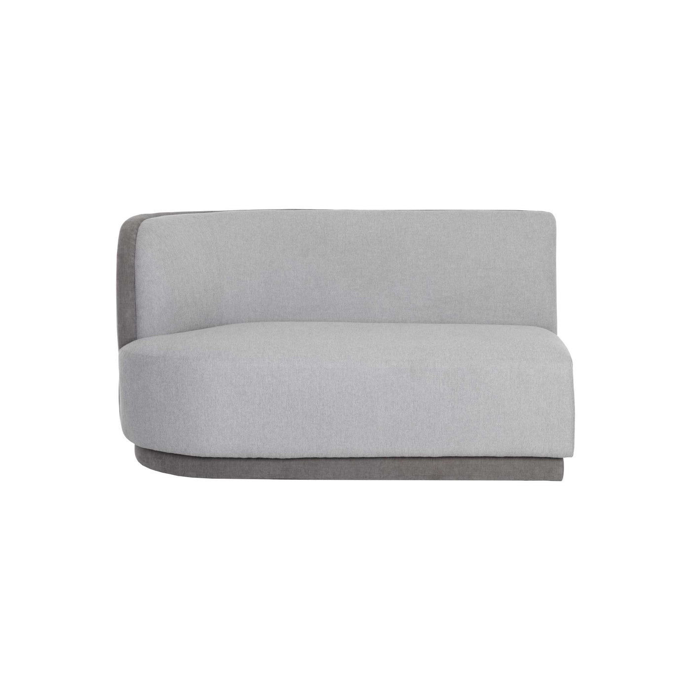 JACLYN MODULAR - SECTIONAL- EGYPT LIGHT GREY / DANNY MEDIUM GREY