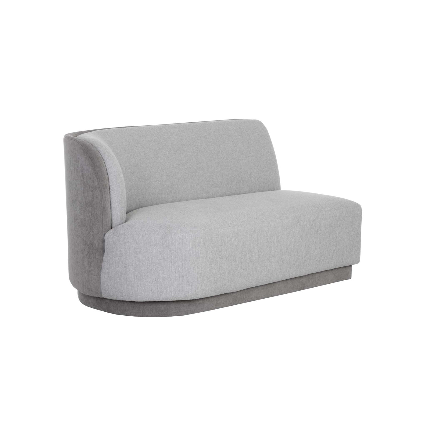 Jaclyn Modular - Left Armchair - Egypt Light Grey / Danny Medium Grey