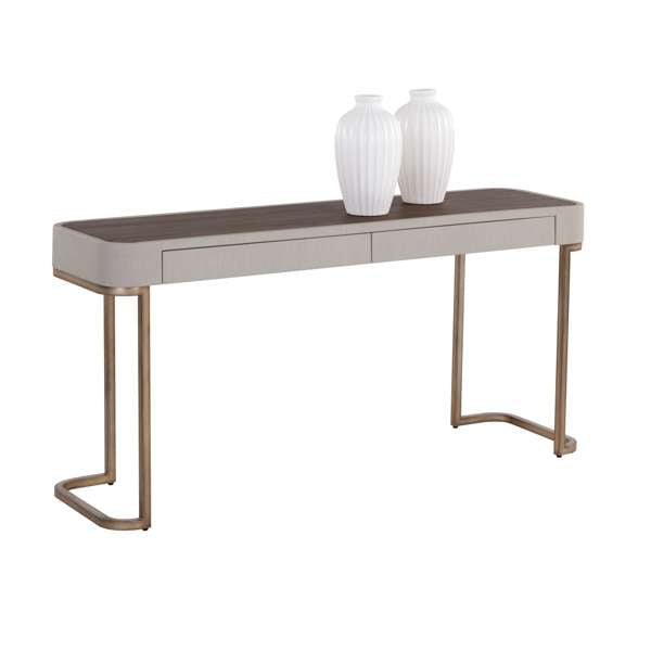 Jamille Console Table - Cream