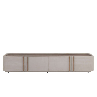 Jamille Media Console And Cabinet - Cream