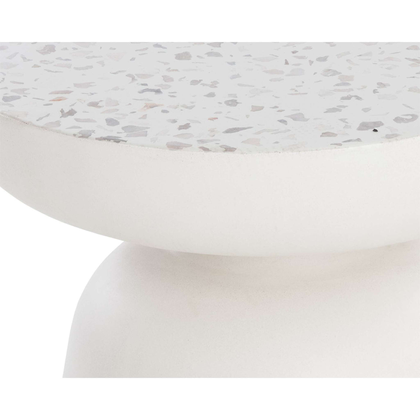 LUCIDA END TABLE - TERRAZZO