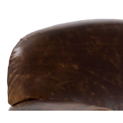 Bastoni Lounge Chair - Chocolate Leather