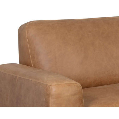 BRANDI SOFA CHAISE - RAF - CAMEL LEATHER