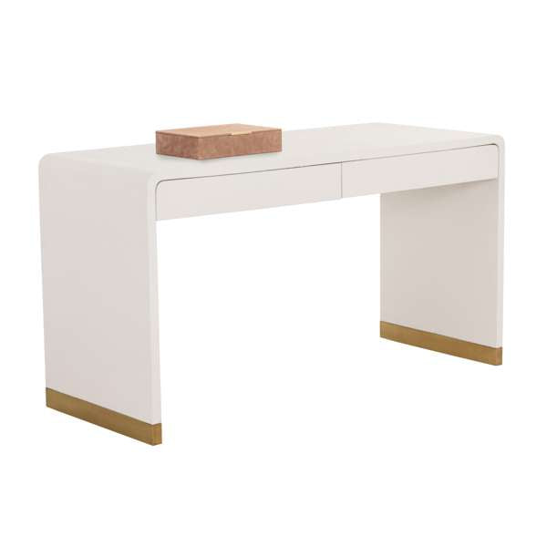 ILONA DESK - OYSTER SHAGREEN