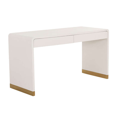 Ilona Desk - Oyster Shagreen