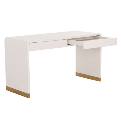 Ilona Desk - Oyster Shagreen