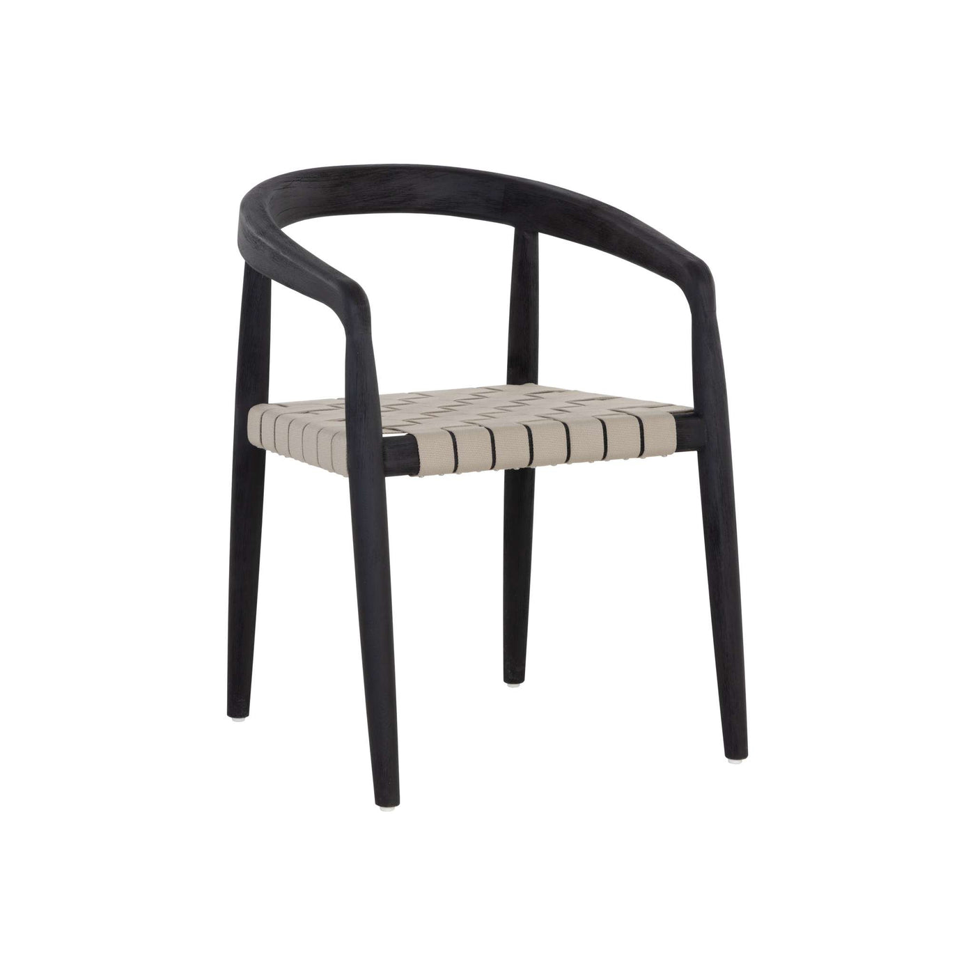 CAYMAN DINING ARMCHAIR - CHARCOAL