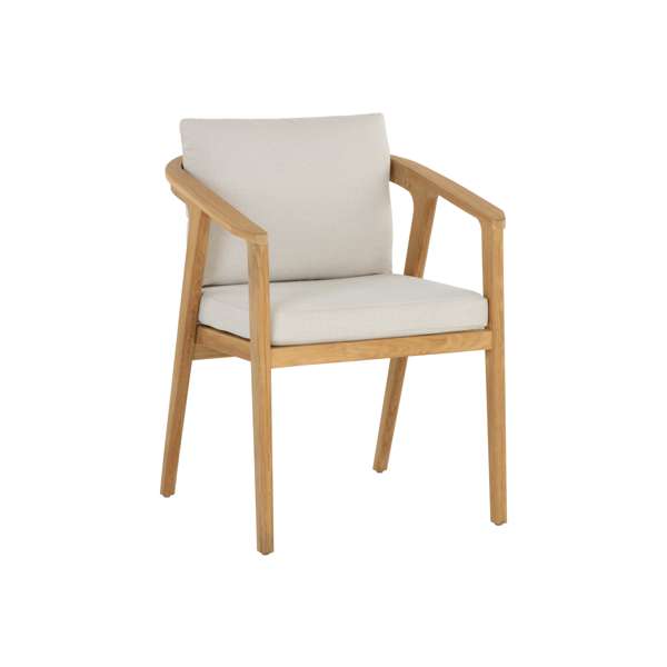 CORALINE DINING ARMCHAIR - PALAZZO CREAM