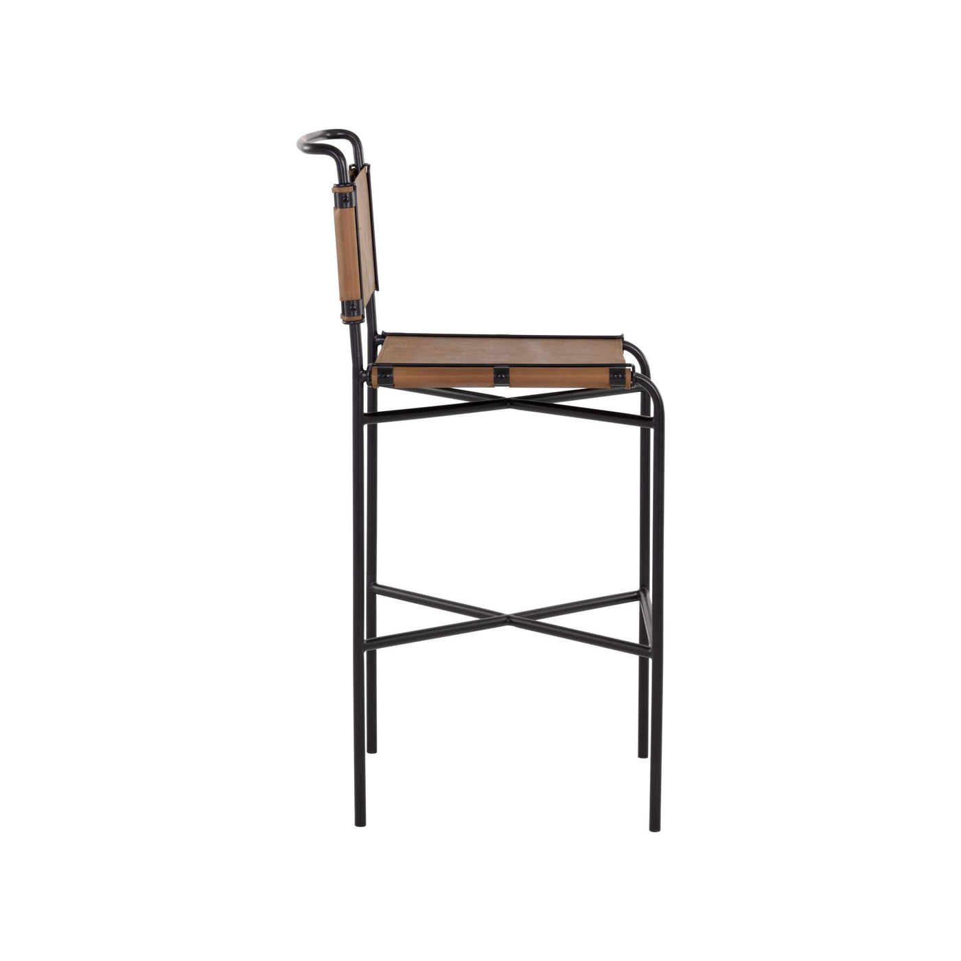 Corrigan Barstool - Cognac Leather