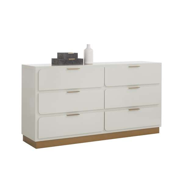 Jenkins Dresser - High Gloss Cream