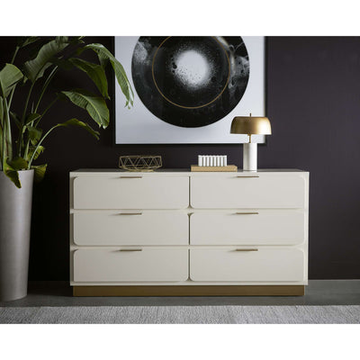 JENKINS DRESSER - HIGH GLOSS CREAM