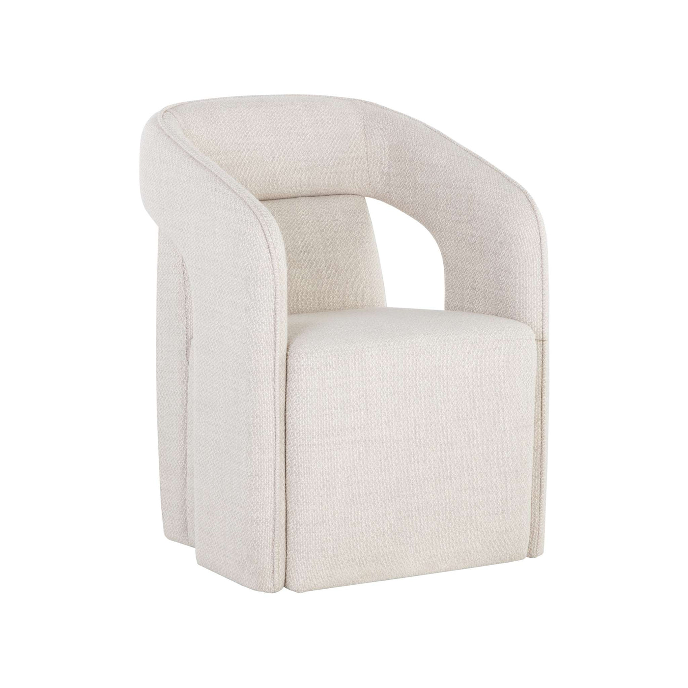 Kendrick Wheeled Dining Armchair