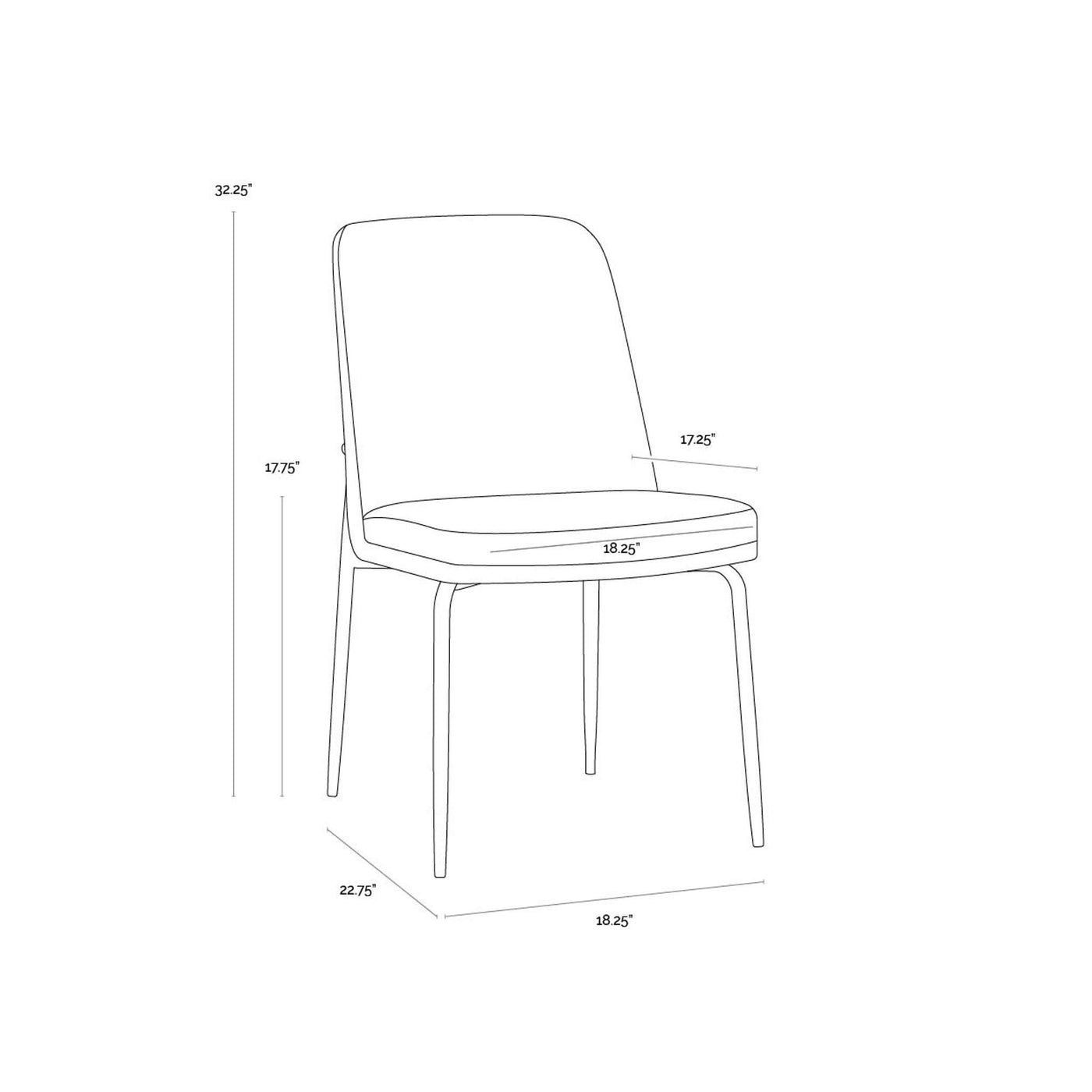 Zeke Dining Chair (Sef Of 2)