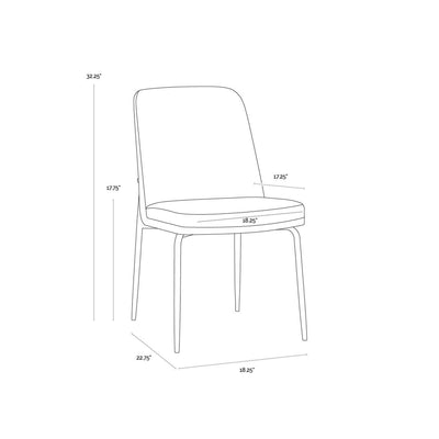 Zeke Dining Chair (Sef Of 2)