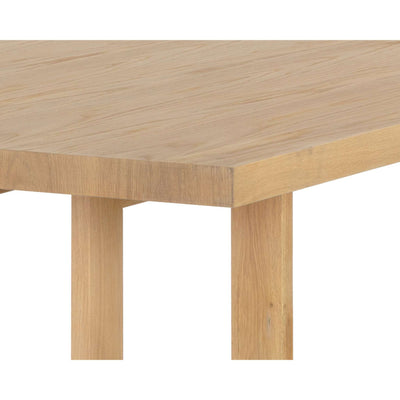 DISERA DINING TABLE - NATURAL - 96"