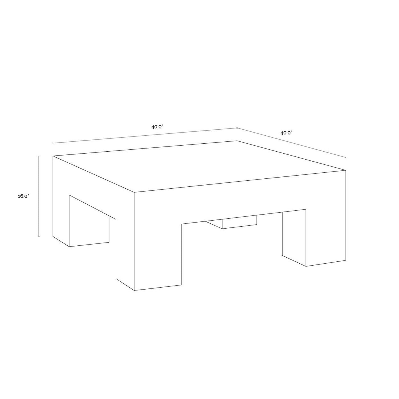 Renley Coffee Table - Black