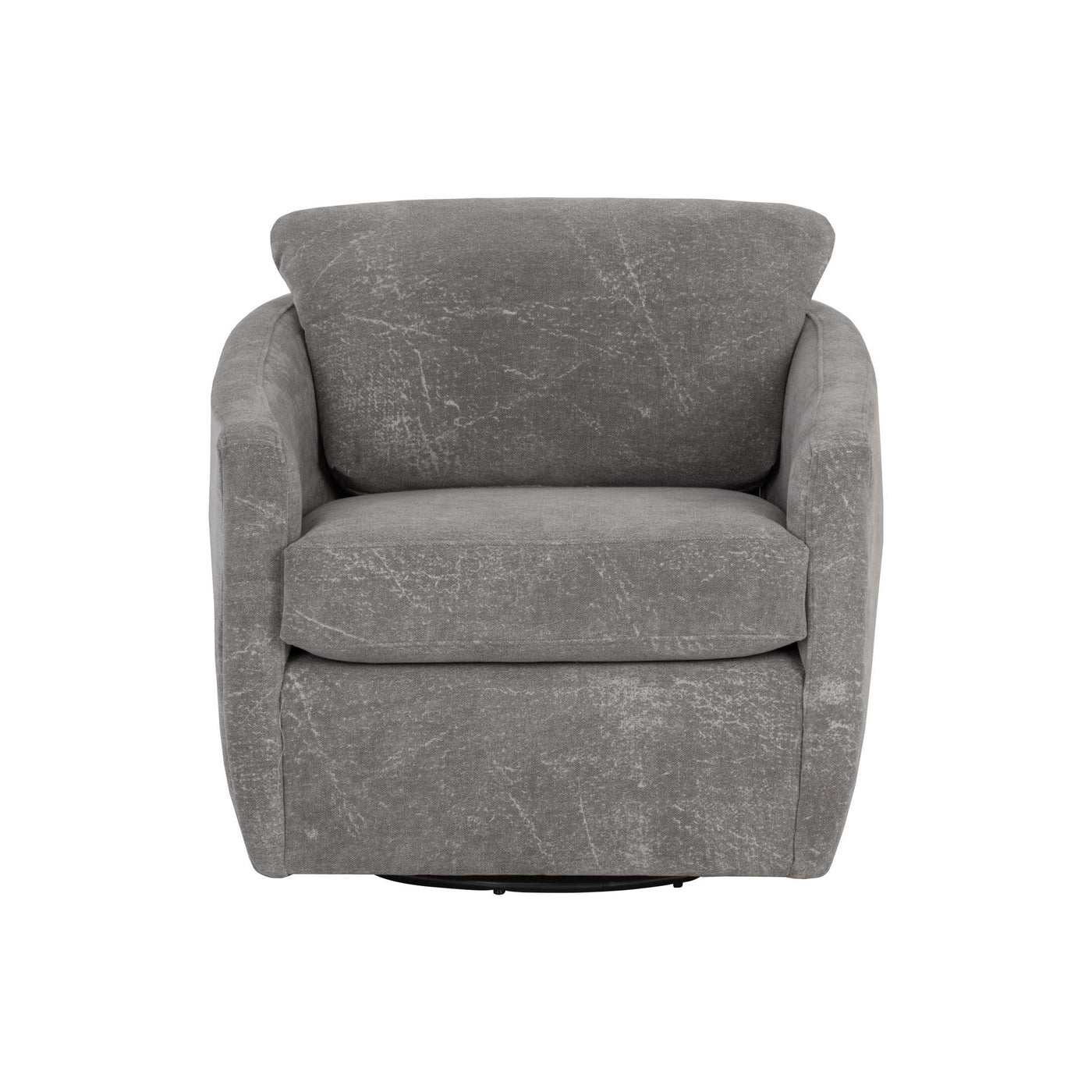 Irina Swivel Lounge Chair - Nepal Pebble