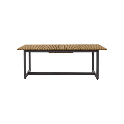 GENEVE EXTENSION DINING TABLE - NATURAL - 83" to 107"