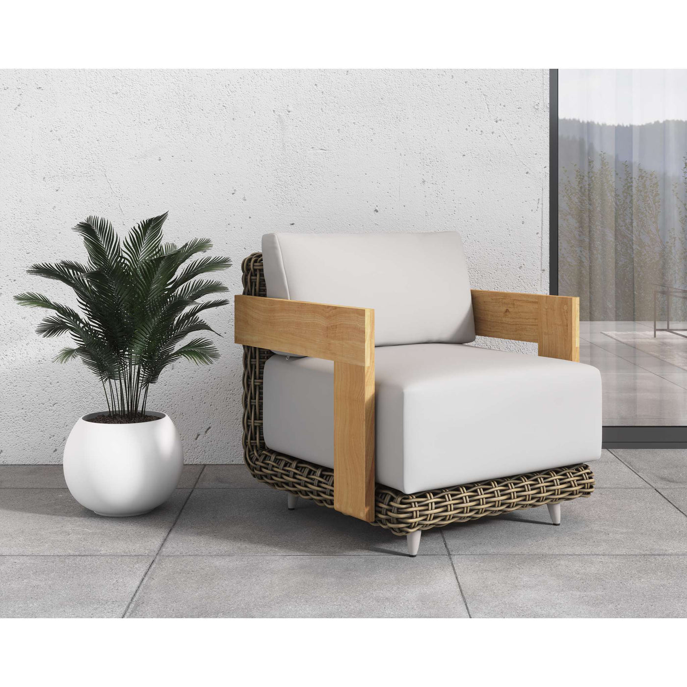 POTENZA ARMCHAIR - PALAZZO CREAM