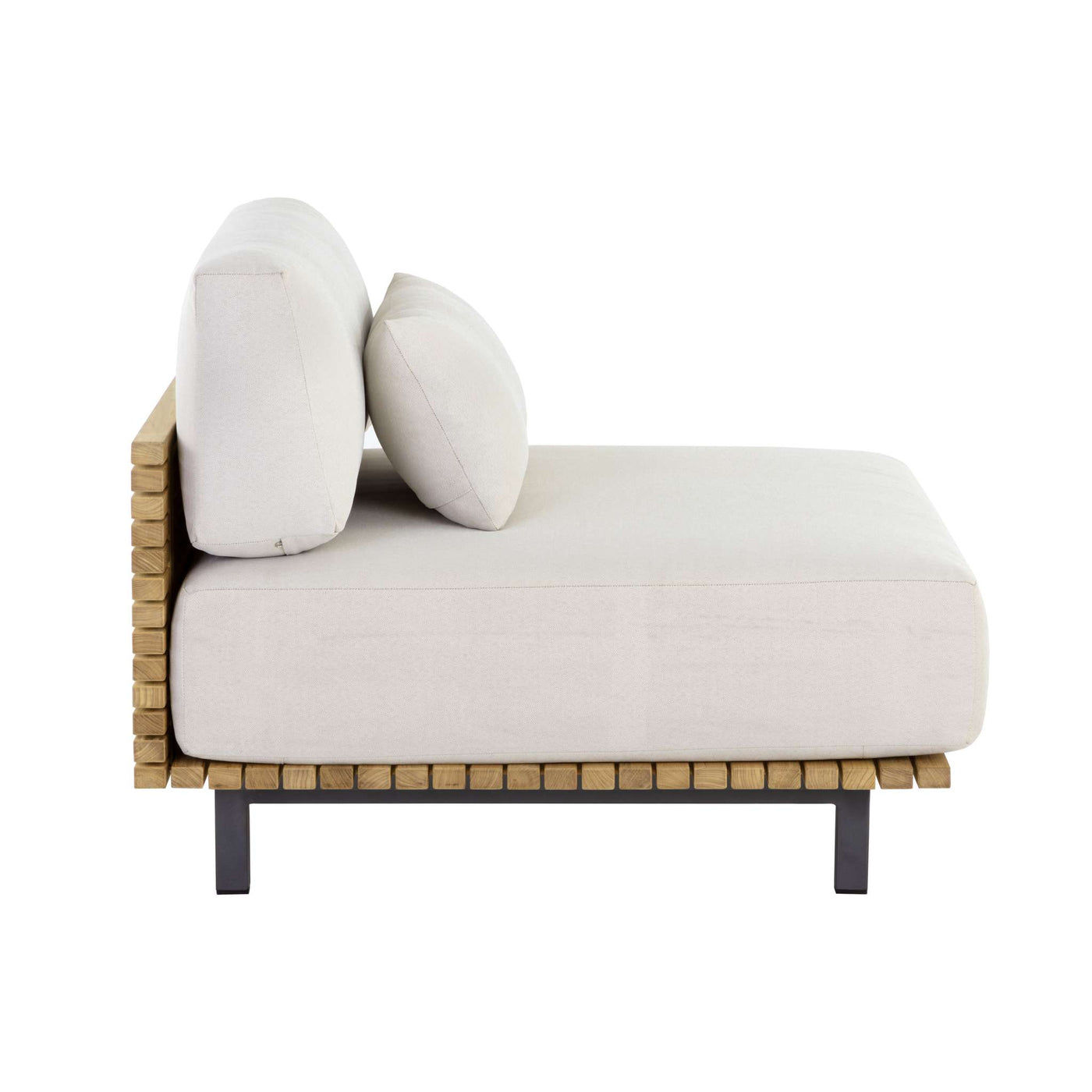 Geneve Modular - Armless Chair - Palazzo Cream