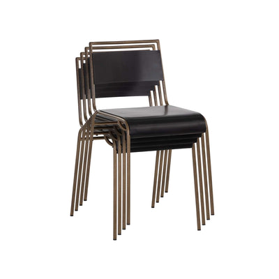 EUROA STACKABLE DINING CHAIR (Sef of 2)