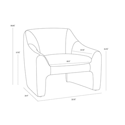 NEVAEH LOUNGE CHAIR