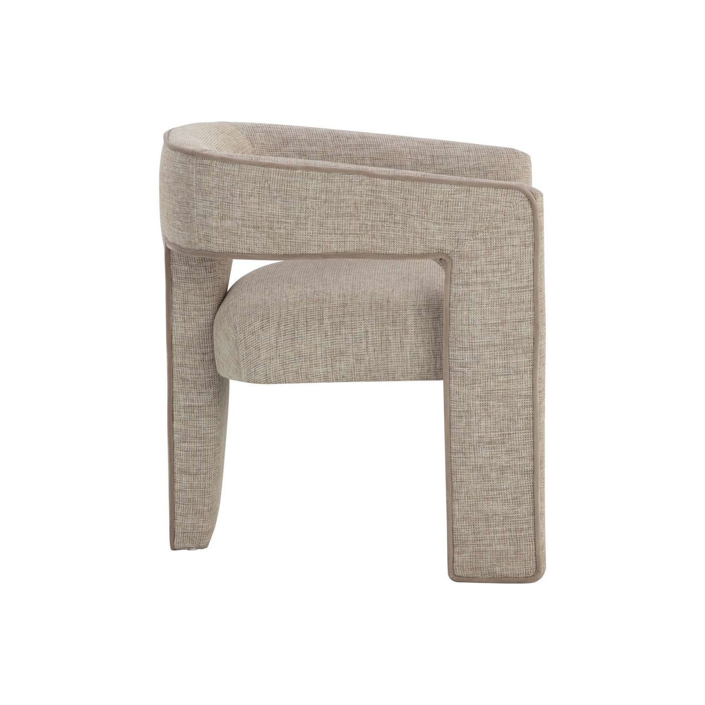 KRASNER DINING ARMCHAIR - RHAPSODY SAND