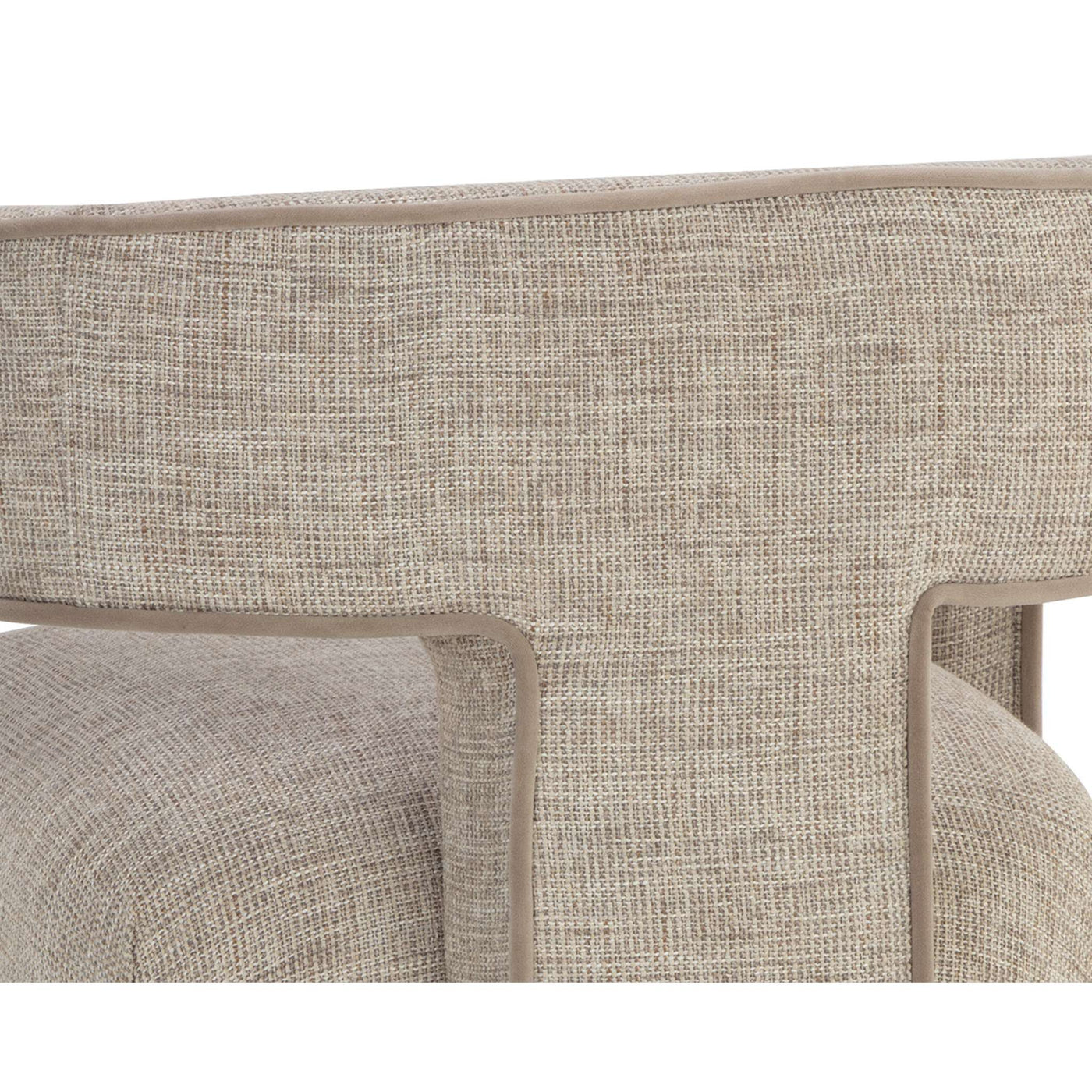 Krasner Dining Armchair - Rhapsody Sand