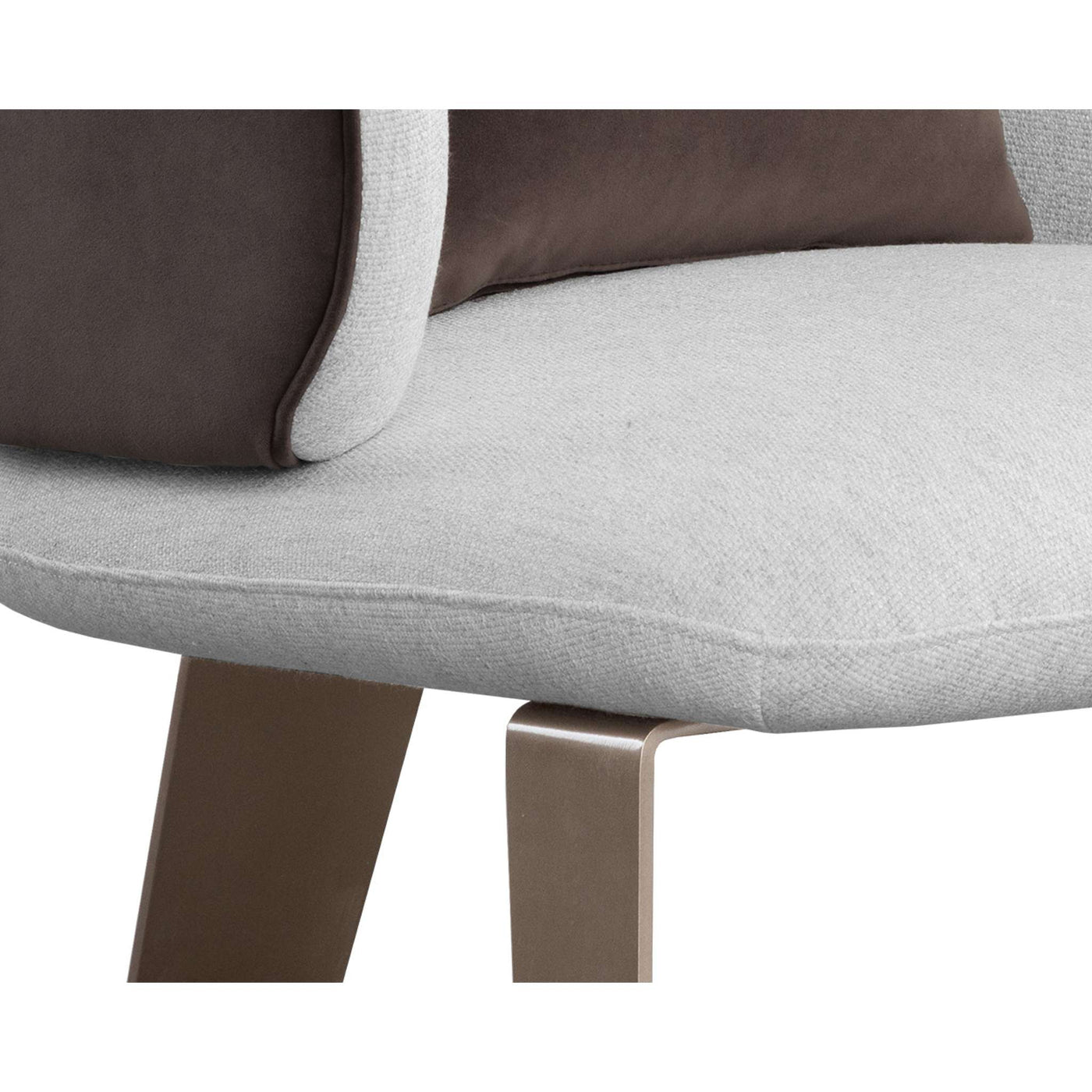 GARRY LOUNGE CHAIR - SAN REMO WINTER CLOUD / MEG ASH