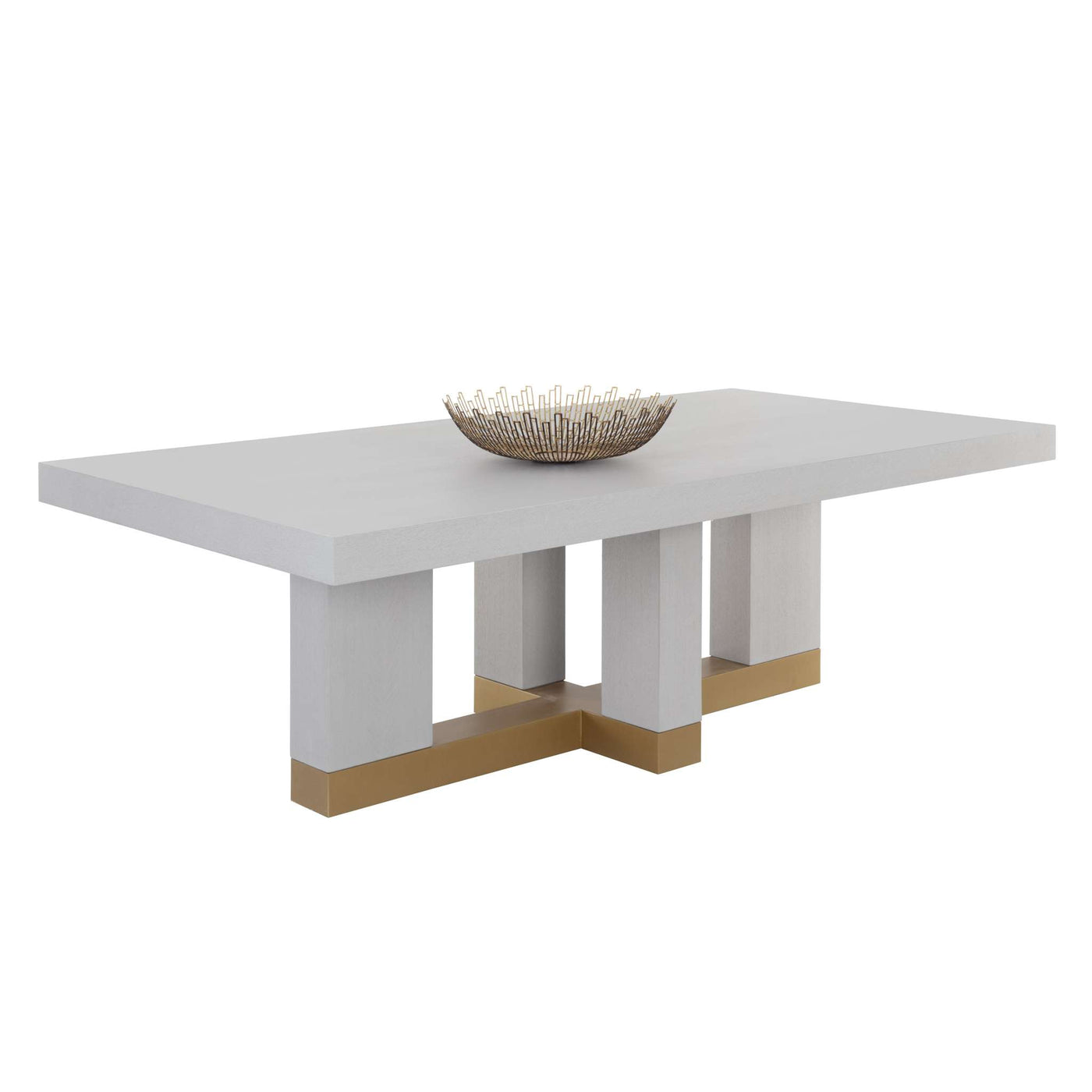 GRECO DINING TABLE - GAUNTLET GREY - 94.5"