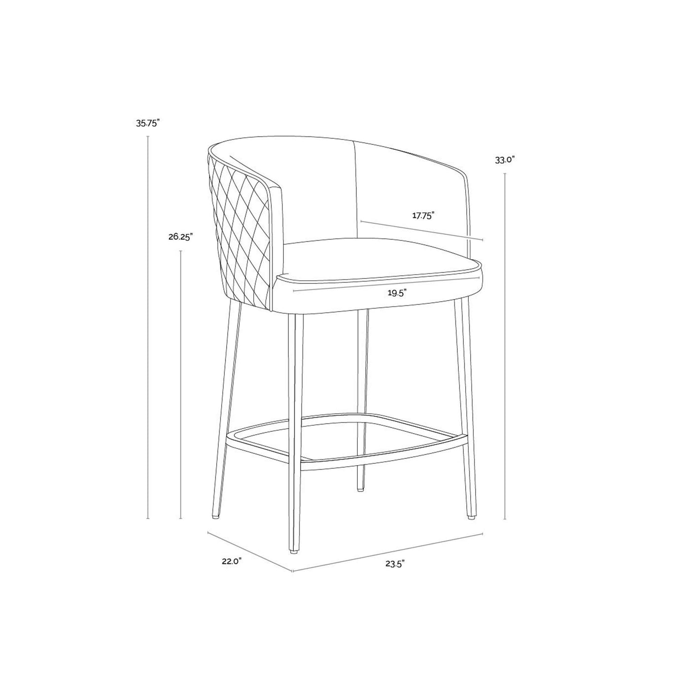 CORNELLA COUNTER STOOL