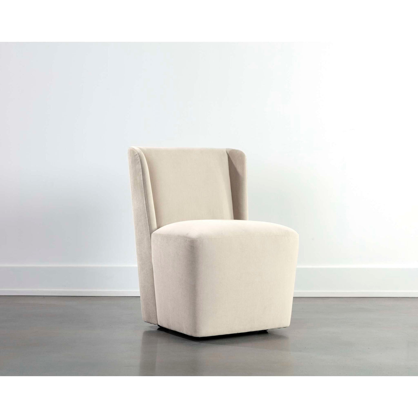 Amita Wheeled Dining Chair