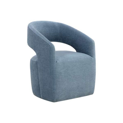 Lloret Wheeled Dining Armchair